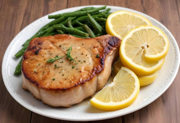 Tender Garlic Lemon Baked Pork Chops Savory and Aromatic with Delicious Flavor