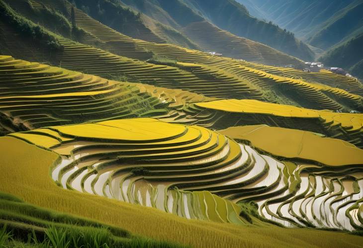 Terraced Rice Fields of Mu Cang Chai A Hidden Gem Near Sapa, Vietnam