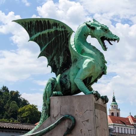 The Allure of Dragon Bridge on a Bright Day