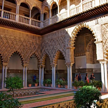 The Allure of the Alcazar Courtyard