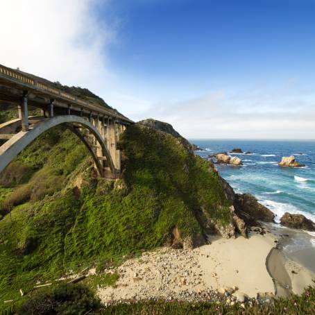 The Breathtaking Bixby Bridge A Pacific Coast Marvel