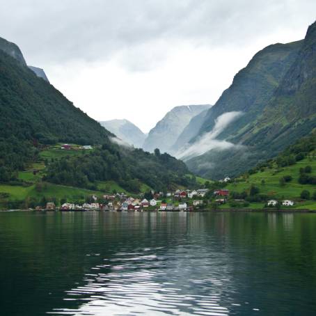 The Delightful Village of Flaam in Norway