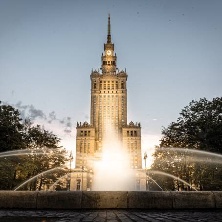 The Grand Palace of Culture A Sunny View