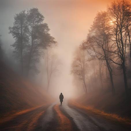 The Magic of a Foggy Pathway