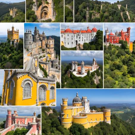 The National Palace of Pena A Sintra Landmark in Portugal