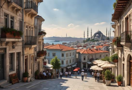 The Radiant Cityscape of Istanbul Summer Edition