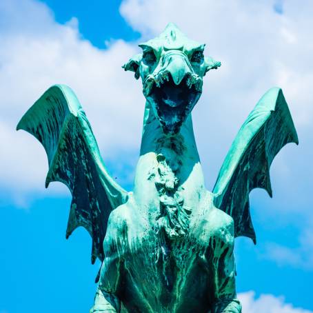 The Scenic Beauty of Dragon Bridge on a Sunny Day