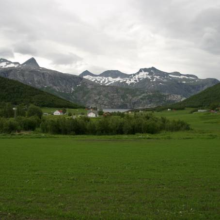 The Scenic Beauty of Flaam Village in Norway