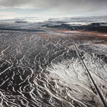 The Untamed Wilderness of Iceland River Delta