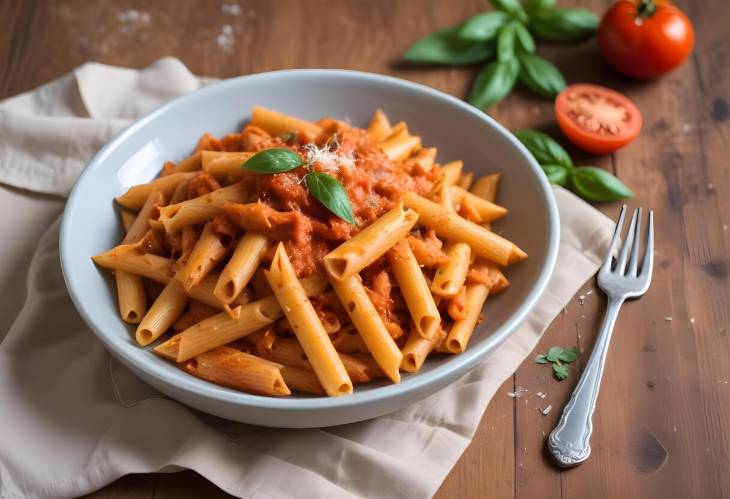 Tomato Tango Spicy Penne all Arrabbiata with a Fiery Kick