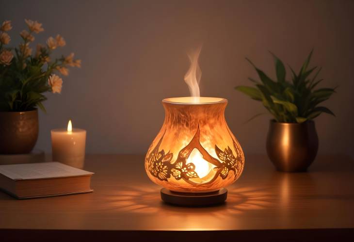 Top Quality Aroma Lamp on Table Infuse Your Space with Fragrance