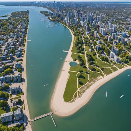 Toronto from Above Woodbine Beach Wonders