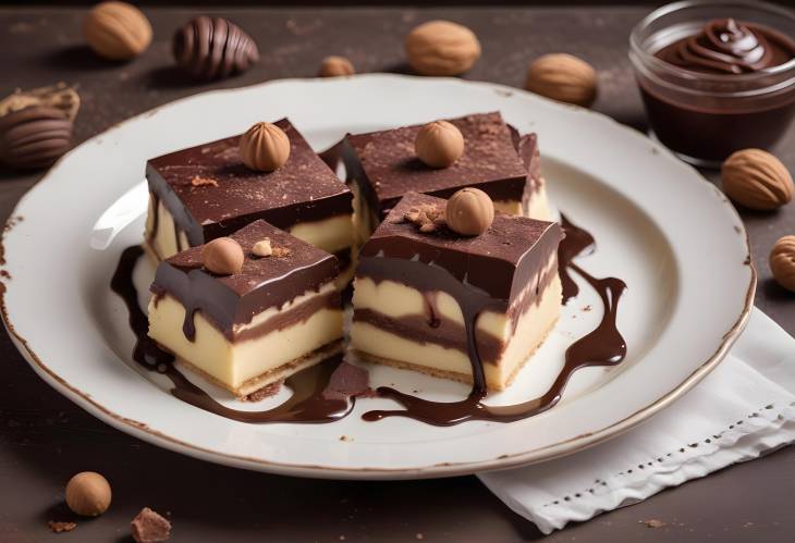 Traditional Italian Chocolate Delight with Rich Layers and Classic Ingredients