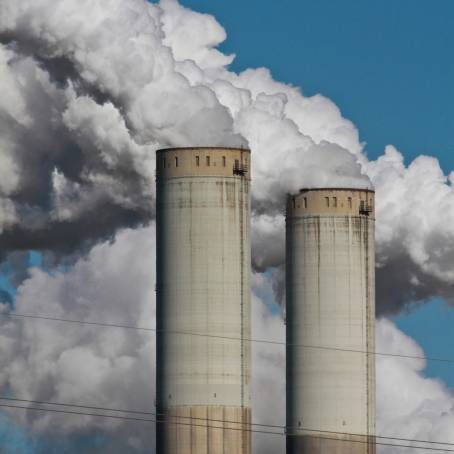 Twilight Mines Industrial Smoke and Chimneys