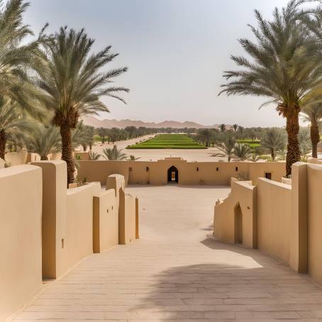 UNESCO World Heritage Oasis in Al Ain A Desert Gem, UAE