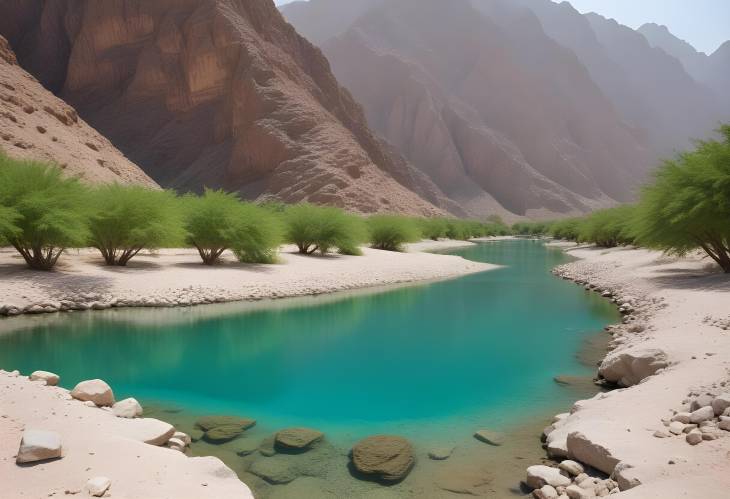 Wadi Tiwis Turquoise Lagoon A Stunning Natural Oasis in Oman