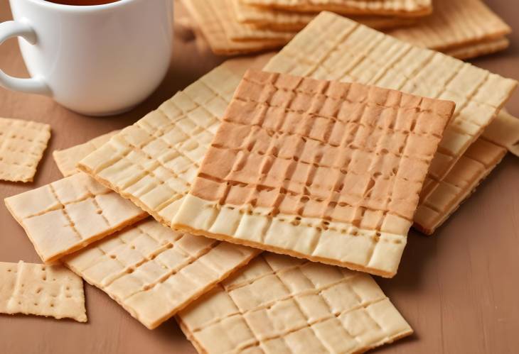 Wafers Light and Crisp Delicacies Perfect for Tea or Coffee Breaks