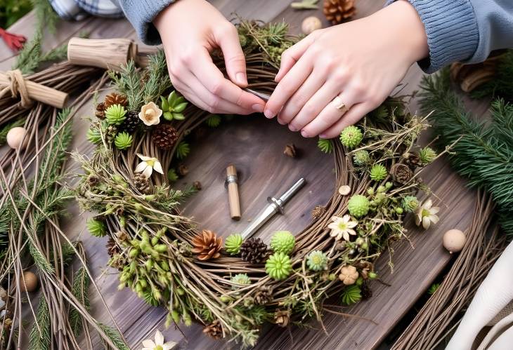 Whimsical Wreaths Nature Inspired Crafting Ideas