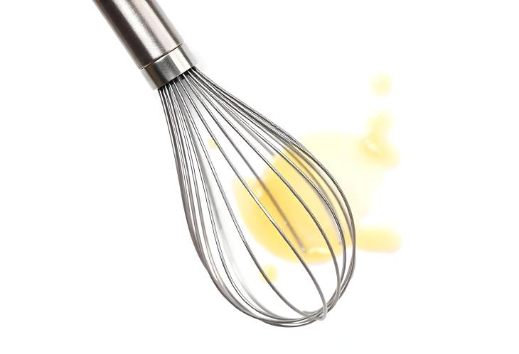 Whisking Made Easy with a Silver Whisk