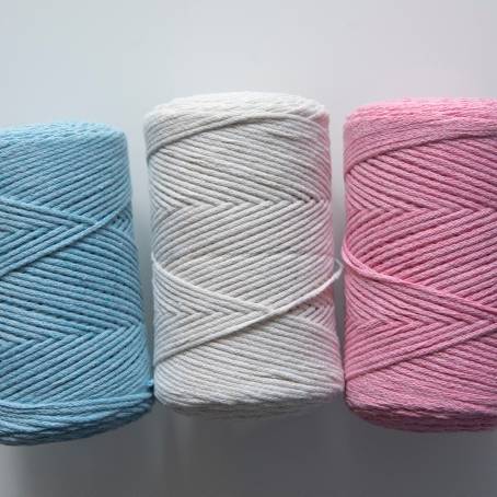 White Background with Hank Wool Threads Soft, Premium Yarn for Crafting and Knitting