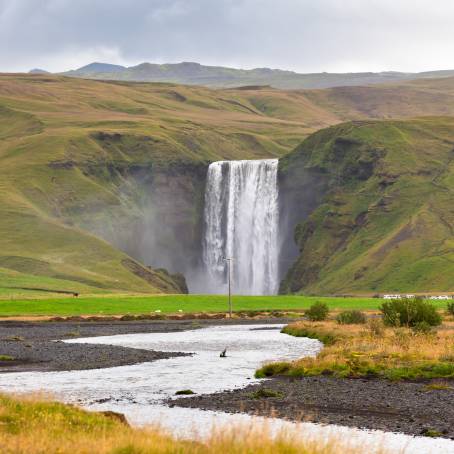 Winter Magic at Skogafoss Waterfall Icelands Natural Wonder