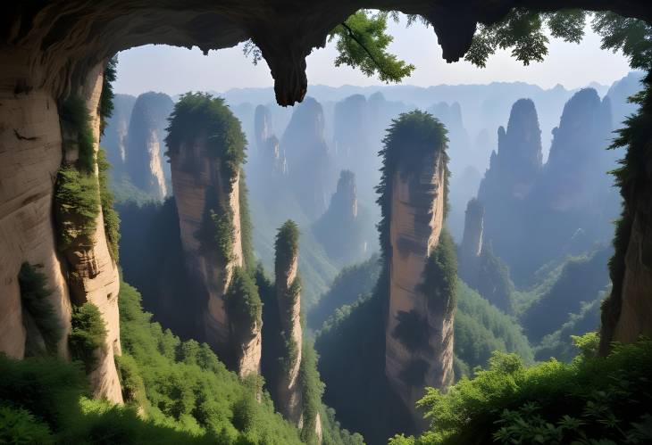 Zhangjiajie Explore the Unique Natural Formations and Stunning Mountain Scenery in China